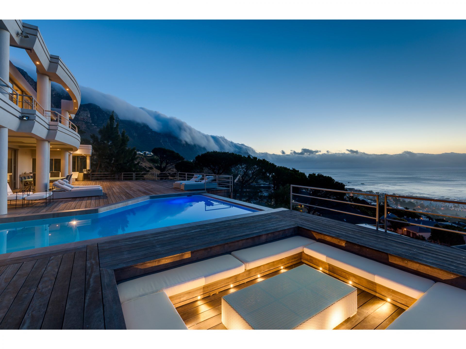 Photo 20 of Geneva Sunsets accommodation in Camps Bay, Cape Town with 6 bedrooms and 7 bathrooms