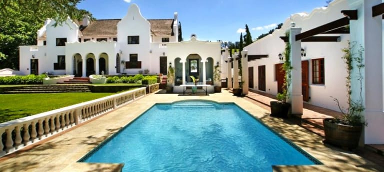 Photo 1 of Le Jardin Villa accommodation in Stellenbosch, Cape Town with 4 bedrooms and 4 bathrooms