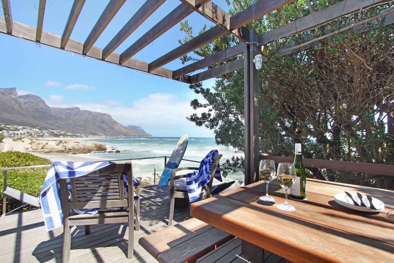 Photo 11 of Glen Beach Vista House Upper Unit accommodation in Camps Bay, Cape Town with 1 bedrooms and 1 bathrooms